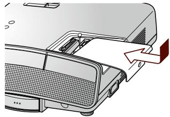 EPSON MG-850HD - Installez le couvercle de la lampe. - 1