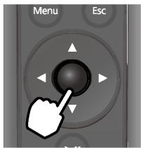 EPSON MG-850HD - Sélectionnez un élément du sous-menu puis appuyez sur - 3