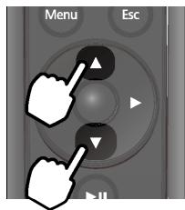 EPSON MG-850HD - Sélectionnez un élément du sous-menu puis appuyez sur - 1