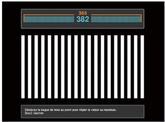 EPSON EB-1955 - Correction de la mise au point - 3