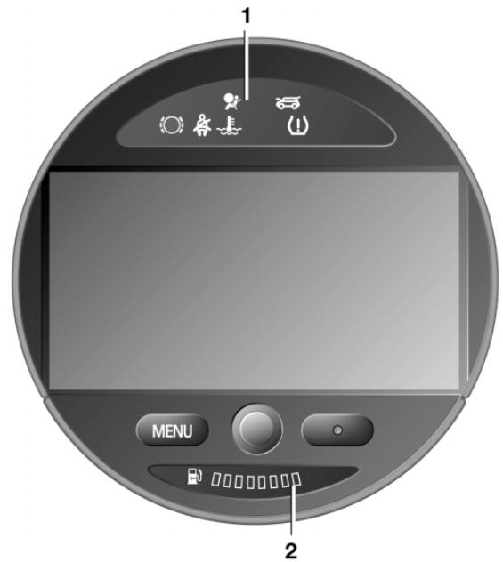 MINI CABRIOLET 2004 - INSTRUMENTS AVEC SYSTEME DE NAVIGATION* OU POSTE DE CONDUITE CHRONO PACK* - 1