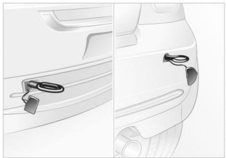MINI CABRIOLET 2004 - Utilisation de l'anneau de remorquage - 2