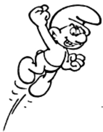 GAMES NINTENDO NES LES SCHTROUMPFS - SCHTROIMPS - 1