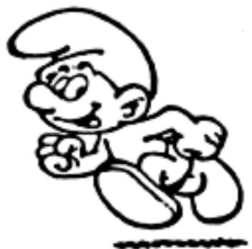 GAMES NINTENDO NES LES SCHTROUMPFS - SPRINT - 1