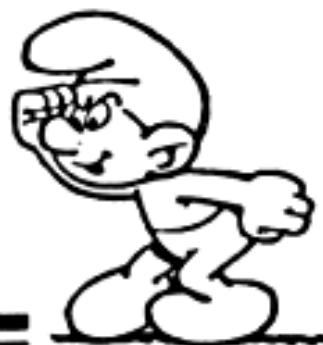 GAMES NINTENDO NES LES SCHTROUMPFS - SCHTROIMPS - 1