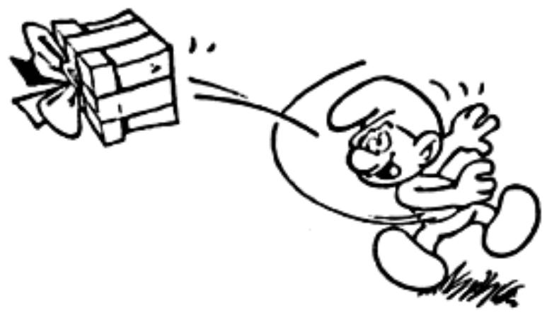 GAMES NINTENDO NES LES SCHTROUMPFS - RAMASSER UN OBJECT - 3