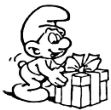 GAMES NINTENDO NES LES SCHTROUMPFS - RAMASSER UN OBJECT - 1