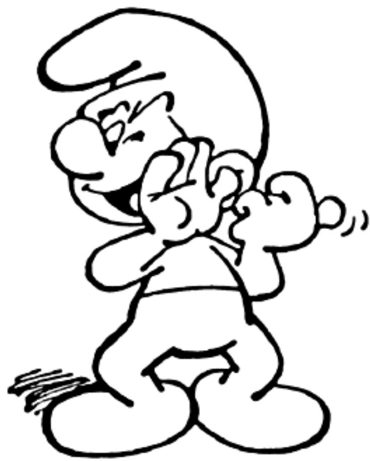 GAMES NINTENDO NES LES SCHTROUMPFS - SCHTROIMPS - 1