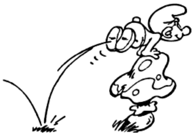 GAMES NINTENDO NES LES SCHTROUMPFS - RECOLTER DES BONUS - 1