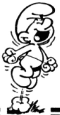 GAMES NINTENDO NES LES SCHTROUMPFS - BONUS GAME - 1