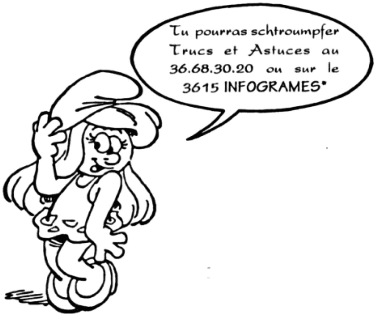 GAMES NINTENDO NES LES SCHTROUMPFS - SCHTROUMPS - 1