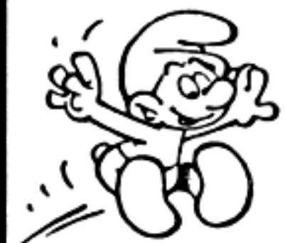 GAMES NINTENDO NES LES SCHTROUMPFS - SPRINT - 2