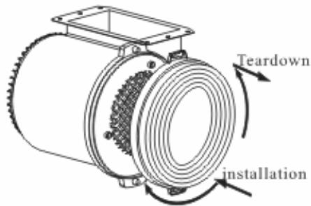 BRANDT AD916X - - CHANGING THE CARBON FILTER (optional) - 1
