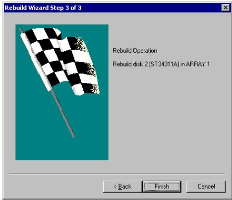AOPEN RAID - Utiliser Rebuild Wizard - 3