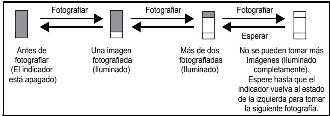 OLIMPUS D575 ZOOM - Indicador de memoria - 1