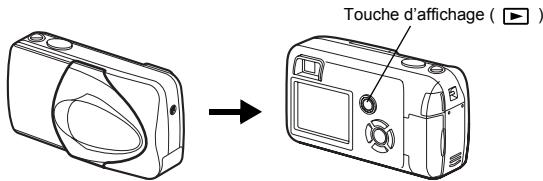 OLIMPUS D575 ZOOM - Mise sous tension: - 1