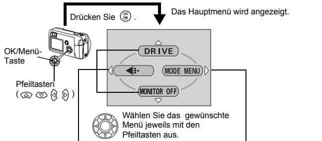 OLIMPUS D575 ZOOM - DIE VERSCHIEDENEN MENUS - 1