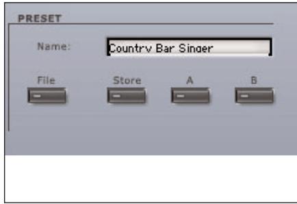 TC HELICON VOICEMODELER - Gestion des presets - 1