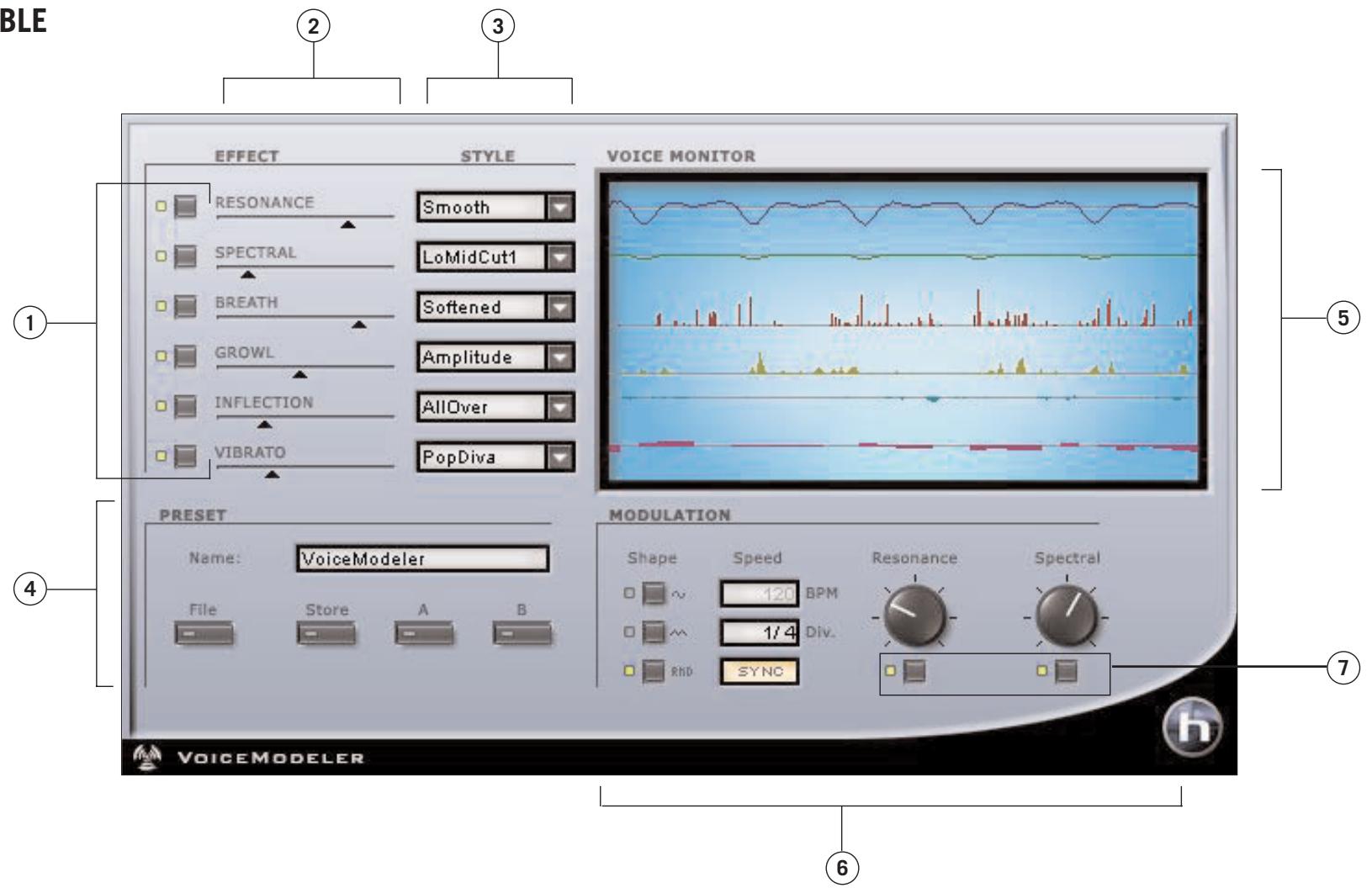 TC HELICON VOICEMODELER - VUE d'ensemble - 1