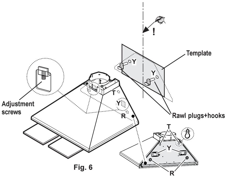 CORBERO EX95I/1 - Wall unit mounting - Fig. 6-7-8-9-10 - 1
