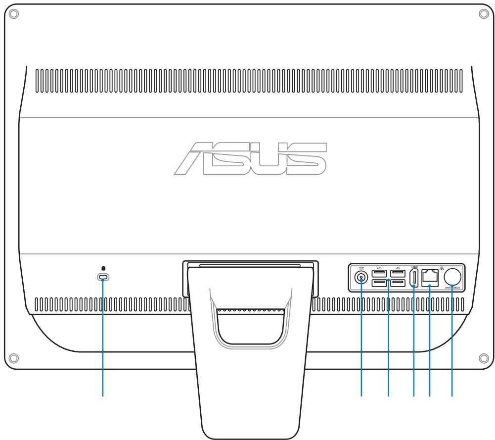 ASUS ET2010AGT - Vue arrière - 1