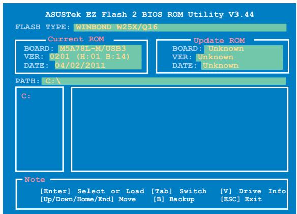 ASUS M5A78L-M LX3 - Utilitaire ASUS EZ flash 2 - 2