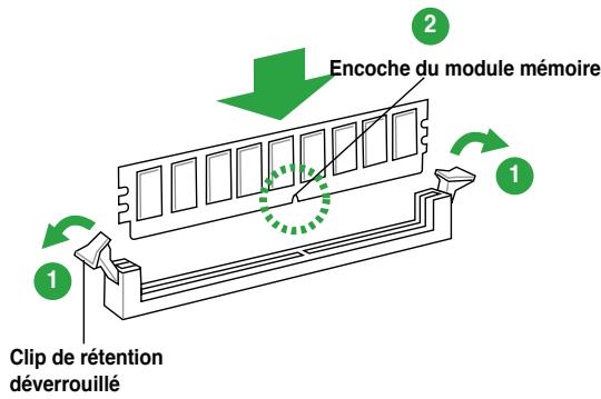 ASUS M5A78L-M LX3 - Installer un module mémoire - 2