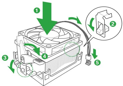ASUS M5A97 R2.0 - Installer l'ensemble ventilateur-dissipateur - 5