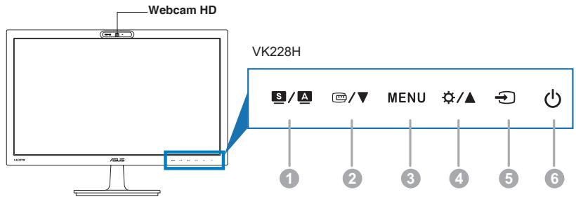 ASUS VK278Q - Vue de devant - 1