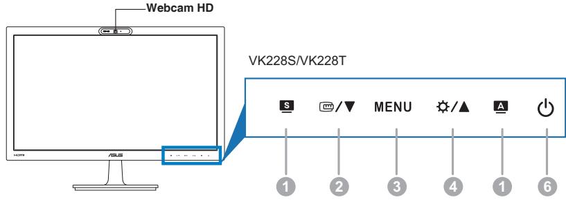ASUS VK278Q - Vue de devant - 2
