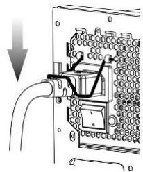 ENERMAX REVOLUTION87 ERV1000EWT-G 80PLUS GOLD - AC cord can get loose in many ways. The ENERMAX CordGuard lock can fix your AC cord tightly to the PSU, so that it will not be easily detached and avoid shut-downs of your PC. The following is CordGuard installation: - 4