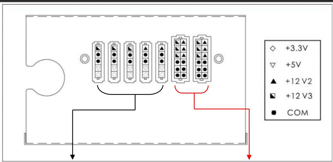 ENERMAX REVOLUTION87 ERV550AWT-G 80PLUS GOLD,  REVOLUTION87 ERV550AWT-G 80PLUS GOLD,  REVOLUTION87 ERV650AWT-G 80PLUS GOLD,  REVOLUTION87 ERV750AWT-G 80PLUS GOLD,  REVOLUTION87 ERV850EWT-G 80PLUS GOLD - CABLES Y ENCHUFES - 1