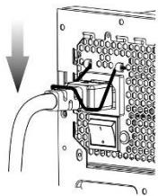 ENERMAX REVOLUTION87 ERV550AWT-G 80PLUS GOLD,  REVOLUTION87 ERV550AWT-G 80PLUS GOLD,  REVOLUTION87 ERV650AWT-G 80PLUS GOLD,  REVOLUTION87 ERV750AWT-G 80PLUS GOLD,  REVOLUTION87 ERV850EWT-G 80PLUS GOLD - BnIka IIHTaHnma MoKet cJIyauH OTOeINHITbC8 O6Ioka IIHTaHn. ENERMAX-CordGuard 3aKpeIIJAEr BnIKy B rHe3Je 6Ioka IIHTaHn. OH IpeIOBpaIIaEe He3aIIaHnpOBaHHbIe c6oH cNCTeMbI cBraHHbIe co cJIyauHbIM OTKJIIOUeHNm. - 4
