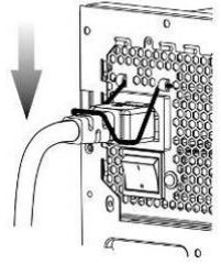 ENERMAX REVOLUTION87 ERV550AWT-G 80PLUS GOLD,  REVOLUTION87 ERV550AWT-G 80PLUS GOLD,  REVOLUTION87 ERV650AWT-G 80PLUS GOLD,  REVOLUTION87 ERV750AWT-G 80PLUS GOLD,  REVOLUTION87 ERV850EWT-G 80PLUS GOLD - El cable de Alimentación puede ser desconnectado accidentallymente de la fuente de alimentación occasionando apagados sin avis y días en el PC, Enermax dispone de la Tecnología CordGuard mantenentiendo el conductor en su posición correcta y evitando accidentesfortuitos. - 4