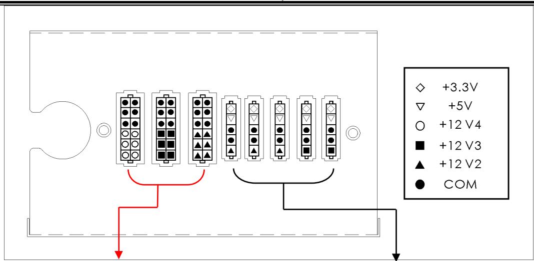 ENERMAX REVOLUTION87 ERV550AWT-G 80PLUS GOLD,  REVOLUTION87 ERV550AWT-G 80PLUS GOLD,  REVOLUTION87 ERV650AWT-G 80PLUS GOLD,  REVOLUTION87 ERV750AWT-G 80PLUS GOLD,  REVOLUTION87 ERV850EWT-G 80PLUS GOLD - CAVI E CONNECTORI - 2