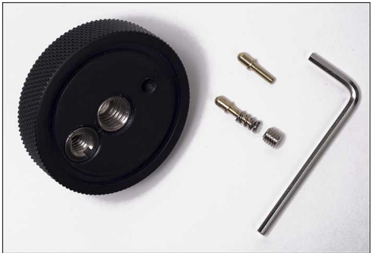 FANOTEC NODAL NINJA 3 - – Démontage et remplacement du ressort d'encliquevette - 3