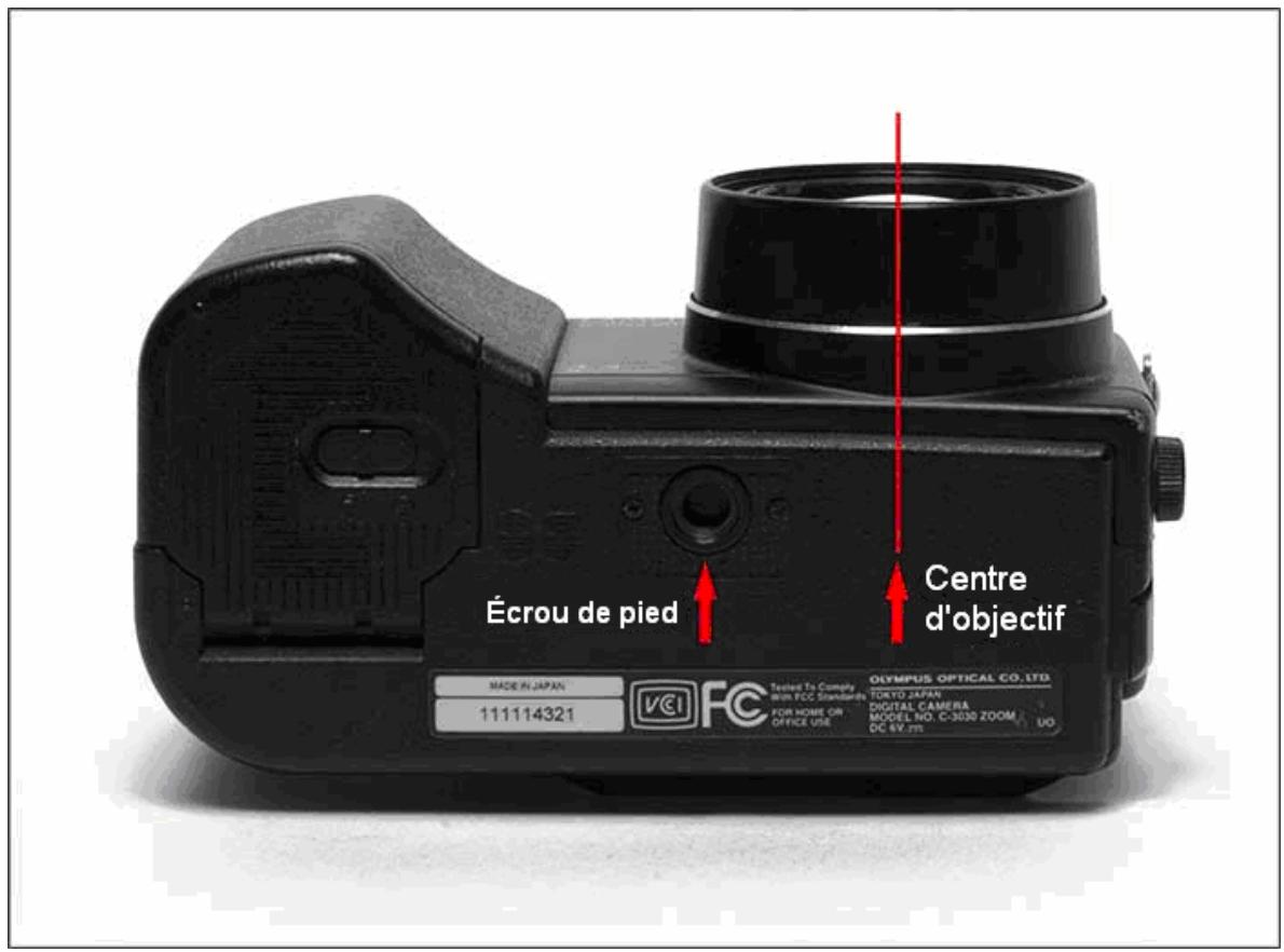 FANOTEC NODAL NINJA 3 - - Montage d'un apparéil photo dont l'écrou n'est pas dans l'axe - 1