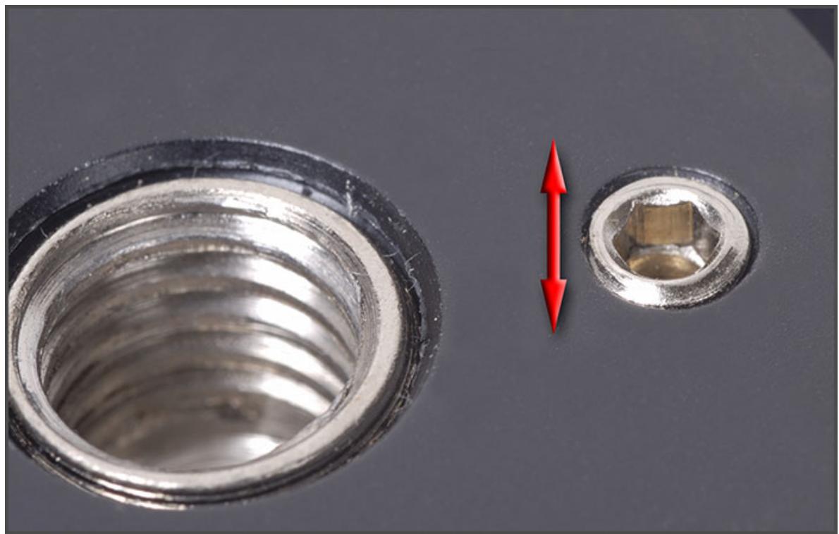 FANOTEC NODAL NINJA 3 - – Démontage et remplacement du ressort d'encliquevette - 4