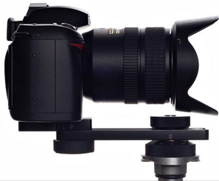 FANOTEC NODAL NINJA 3 - – Montage de l'appareil photo en position paysage - 3