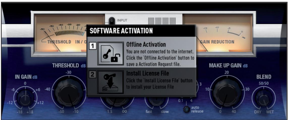 FOCUSRITE MIDNIGHT PLUG-IN SUITE - Étape 1 : Offline Activation (activation hors connexion) - 1