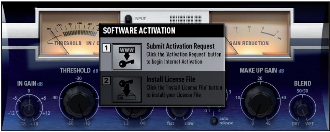 FOCUSRITE MIDNIGHT PLUG-IN SUITE - Étape 1 : Submit Activation Request (soumettre la demande d'activation). - 1