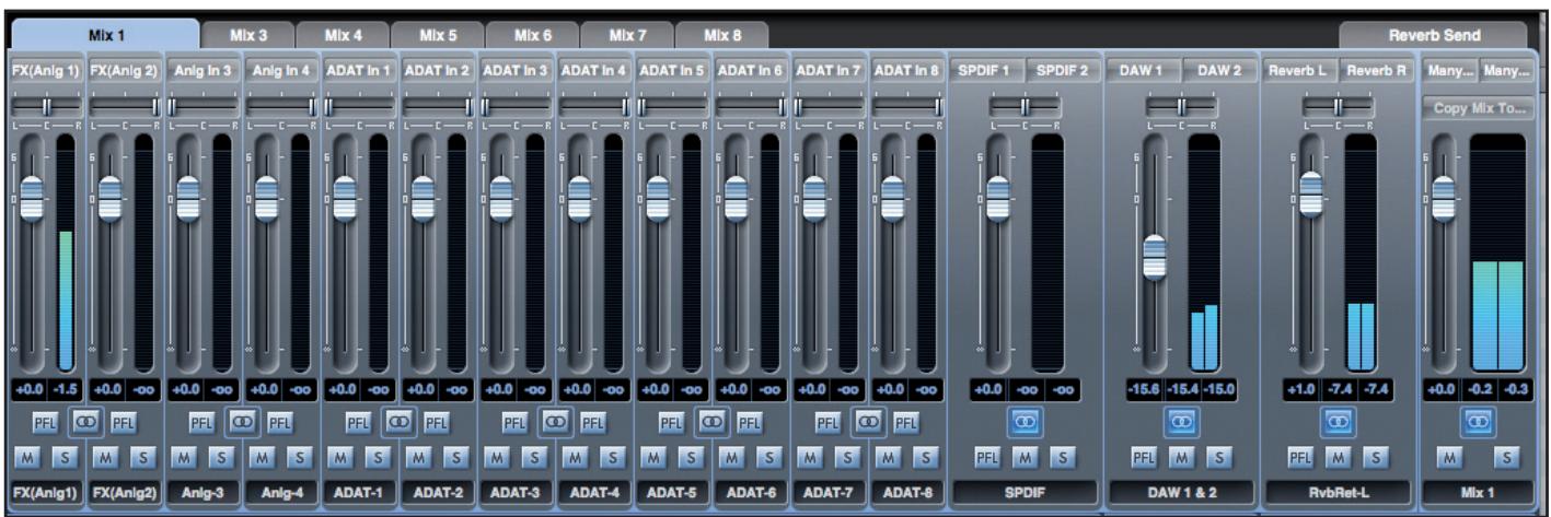 FOCUSRITE SAFFIRE PRO 24 DSP - Retour de reverb - 1