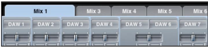 FOCUSRITE SAFFIRE PRO 24 DSP - Onglet de mixage - 1
