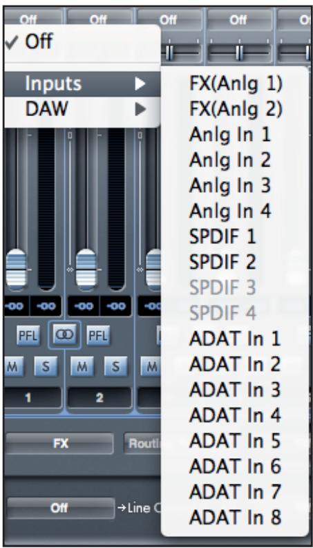FOCUSRITE SAFFIRE PRO 24 DSP - Sélecteur de source audio - 1