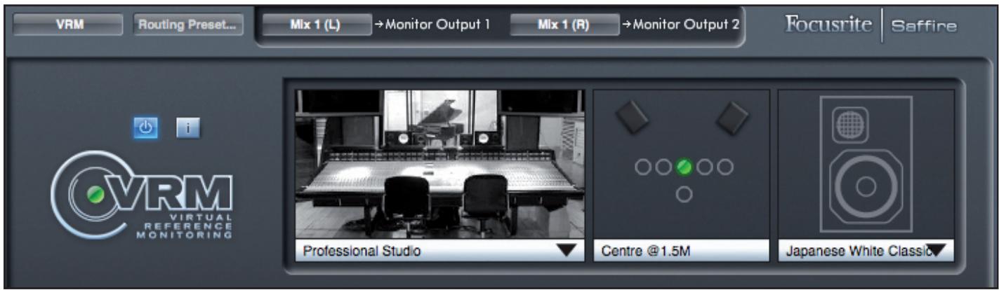 FOCUSRITE SAFFIRE PRO 24 DSP - Emploi du VRM - 2