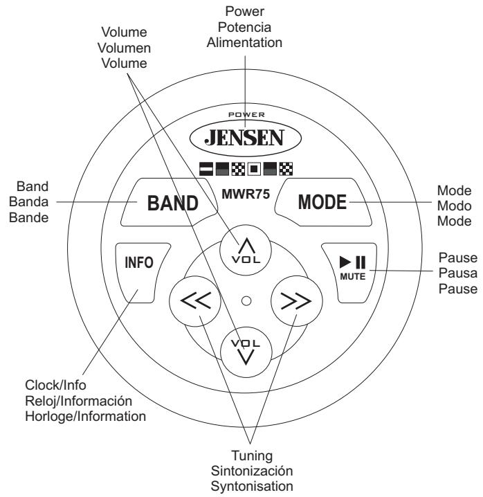 JENSEN VOYAGER MWR75 - Wiring - 1