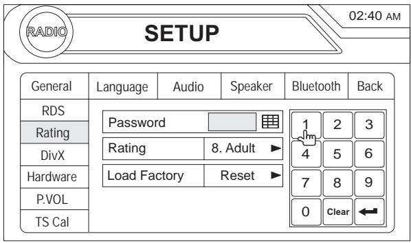 JENSEN VOYAGER VM9022 - Changing the Password - 1