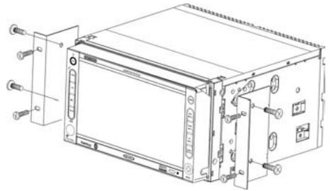 JENSEN VOYAGER VM9022 - Instalación de DIN ISO - 1