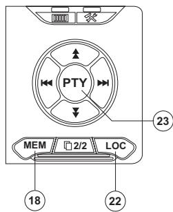 JENSEN VOYAGER VM9022 - Affichage tuner TFT - 3