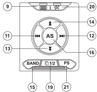 JENSEN VOYAGER VM9022 - Tuner TFT Display - 2